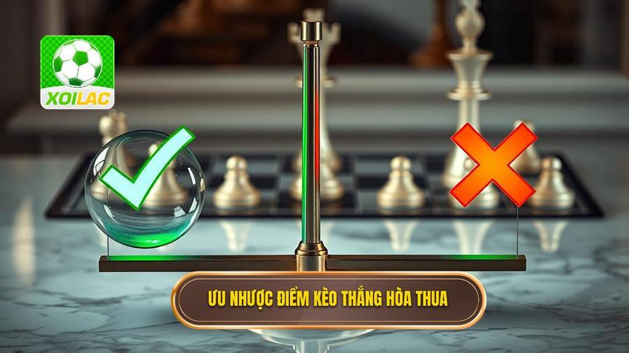 3. Ưu nhược điểm kèo thắng hòa thua