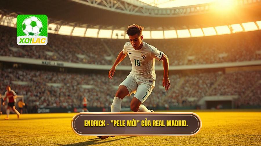 Top 10 cầu thủ triển vọng 2025: Những "quái thú" mới của làng túc cầu thế giới 3 Endrick (Real Madrid) – "Pele mới" của xứ sở Samba