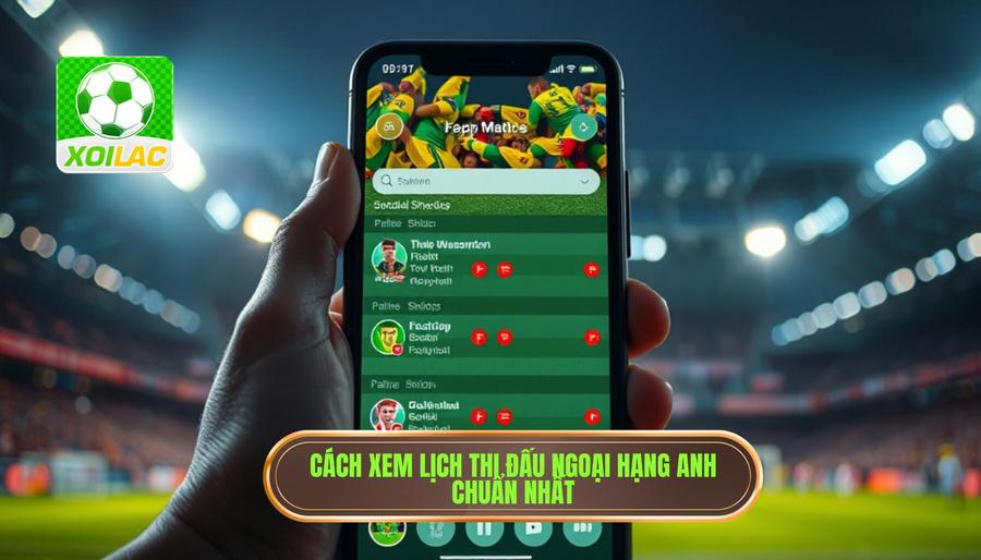 Lịch thi đấu Ngoại hạng Anh hôm nay: Cập nhật mới nhất và Phân tích chuyên sâu 4 Cách xem lịch thi đấu Ngoại hạng Anh hôm nay chuẩn xác nhất